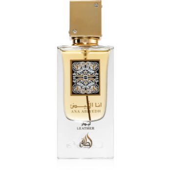 Lattafa Ana Abiyedh Leather Eau de Parfum pentru bărbați - imagine 2